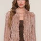 Rosa Fur Jacket- Biscuit