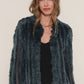 Rosa Fur Jacket- Jungle