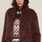 Deline Faux Fur Jacket- Mocha