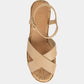 Indiana Platform Sandal- Nude