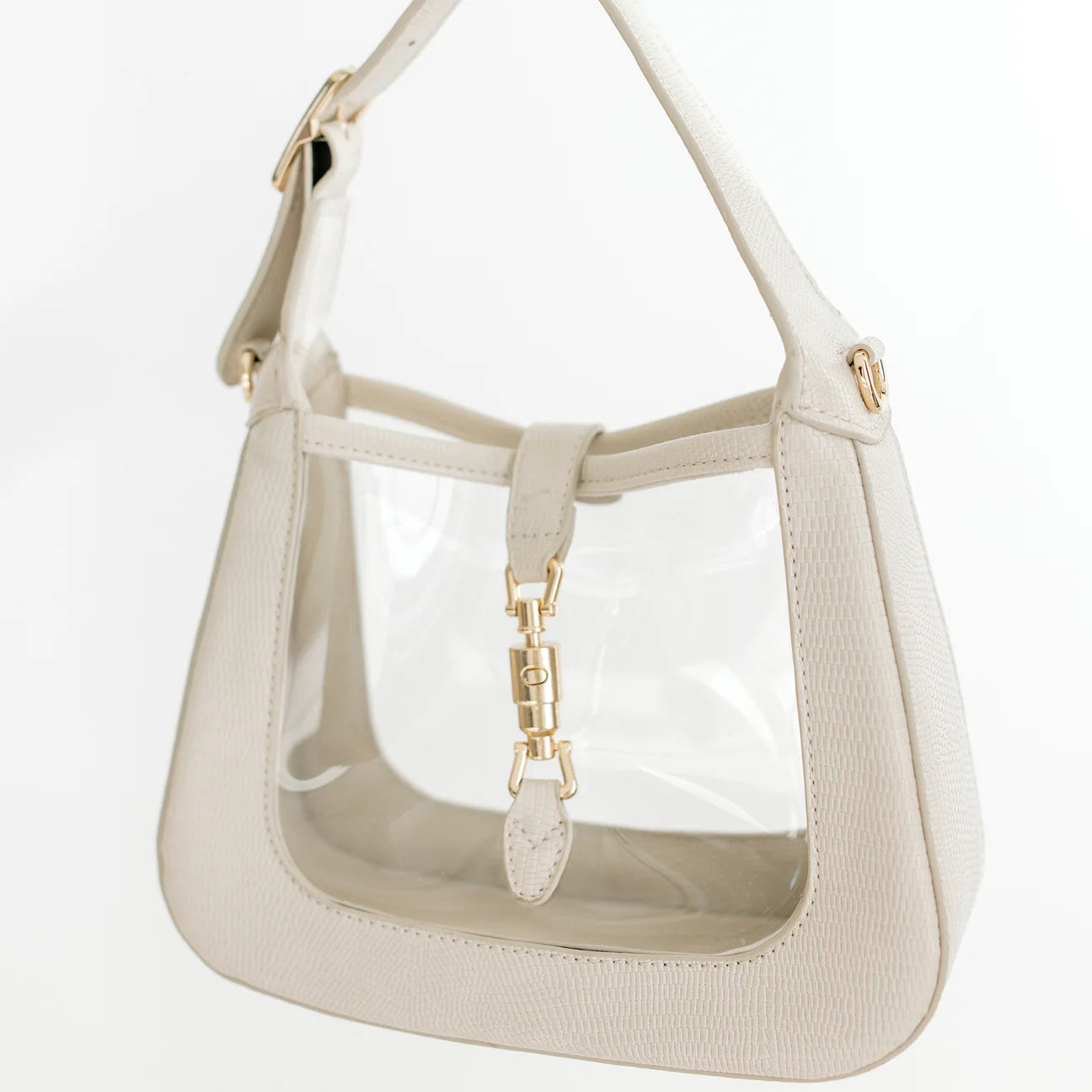 Page Clear Bag-Gold