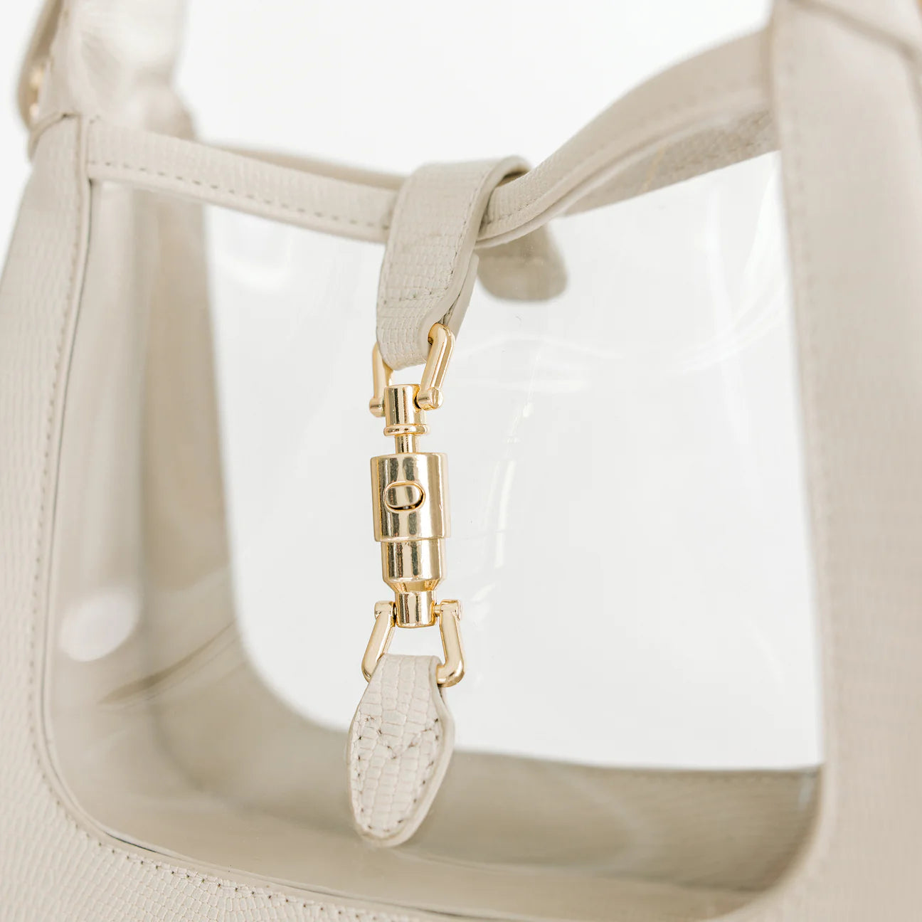 Page Clear Bag-Gold