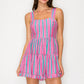 Drift Romper- Raspberry