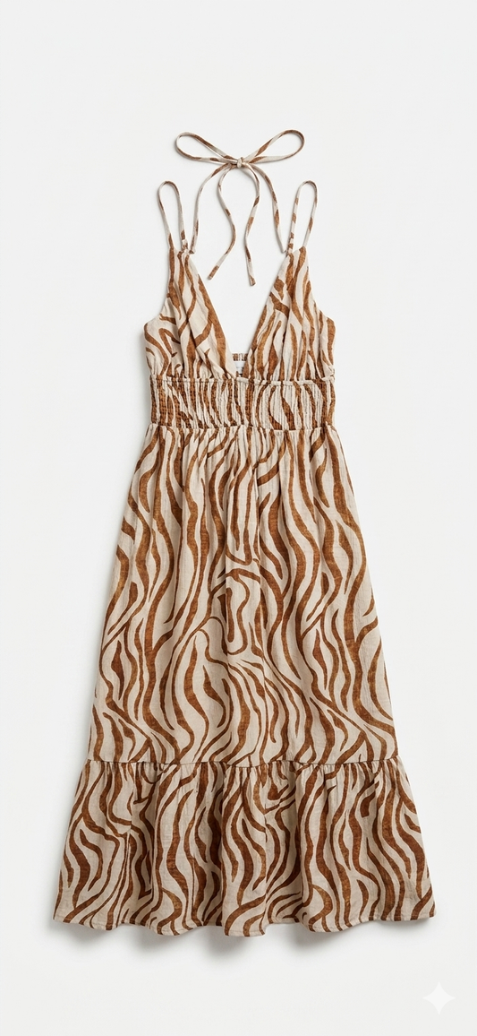 Animal Print Maxi