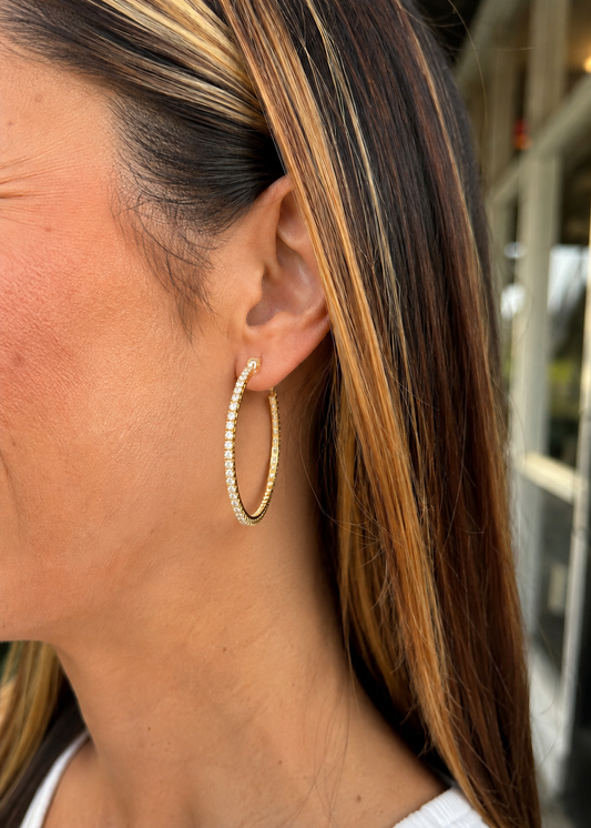 Carrie Hoop Earrings