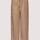 Nights in Capri Pants- Brown Multi