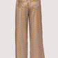 Nights in Capri Pants- Brown Multi