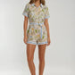 Lottie Romper- Seaside Scribbles