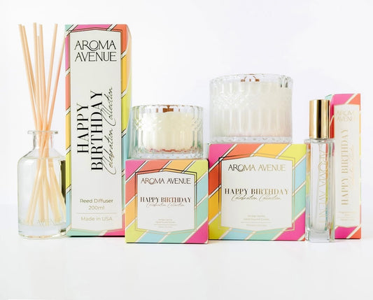 Aroma Avenue Candle- Happy Birthday