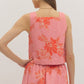 Sophia Botanical Top- Pink