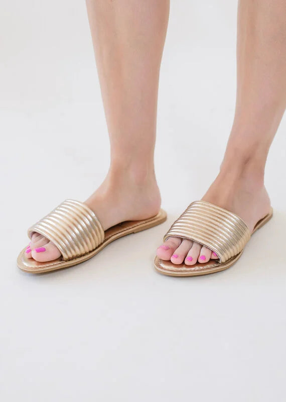 Troller Sandal- Gold