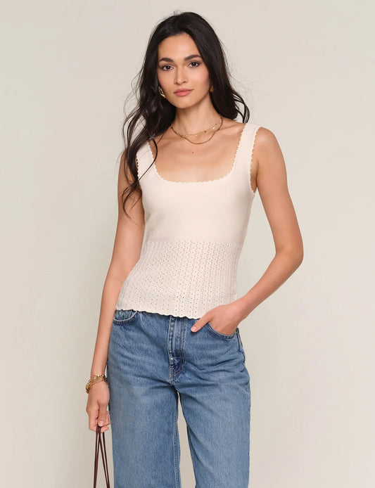 Sevilla Top- Eggshell