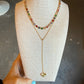 Celeste Colored Tennis Necklace- Multi