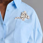 Callahan Top- Corsair Blue