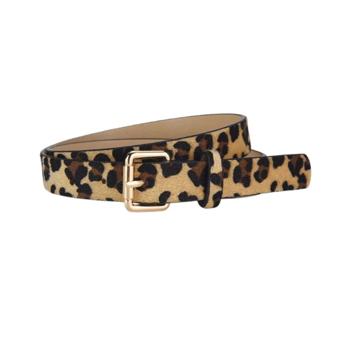 Serena Belt- Leopard