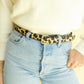 Serena Belt- Leopard