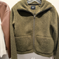 Dena Faux Shearling Zip Up