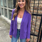 Scarlett Pocket Blazer- Purple