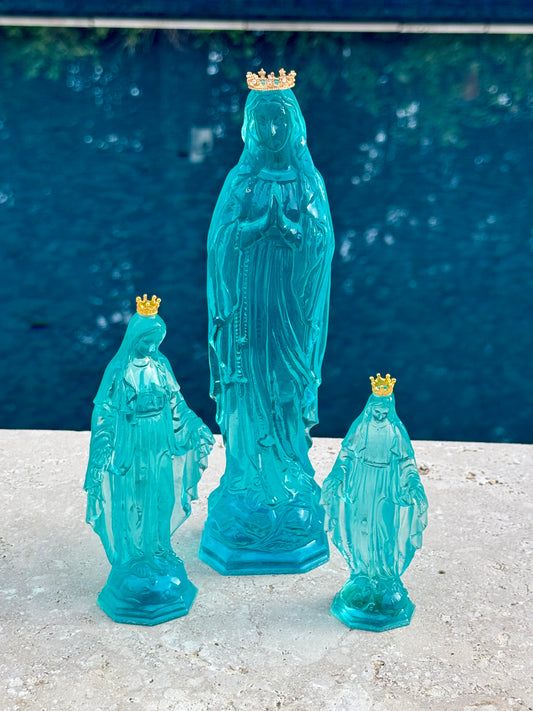 Blessed Mother- 4" Tourmaline