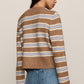 Z Supply Madina Stripe Cardigan-Golden
