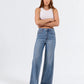 Far Out High Rise Wide Leg- Make Believe
