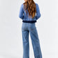 Far Out High Rise Wide Leg- Make Believe