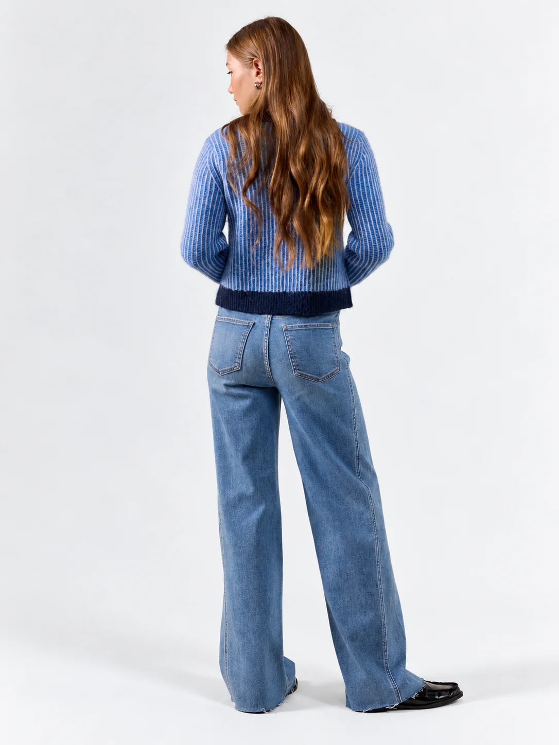 Far Out High Rise Wide Leg- Make Believe