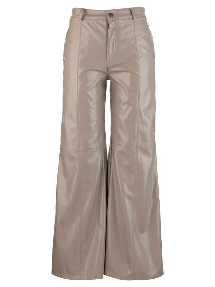 Maya (Driftwood) HR Wide Leg Denim