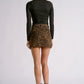 Cheetah Mini Skirt
