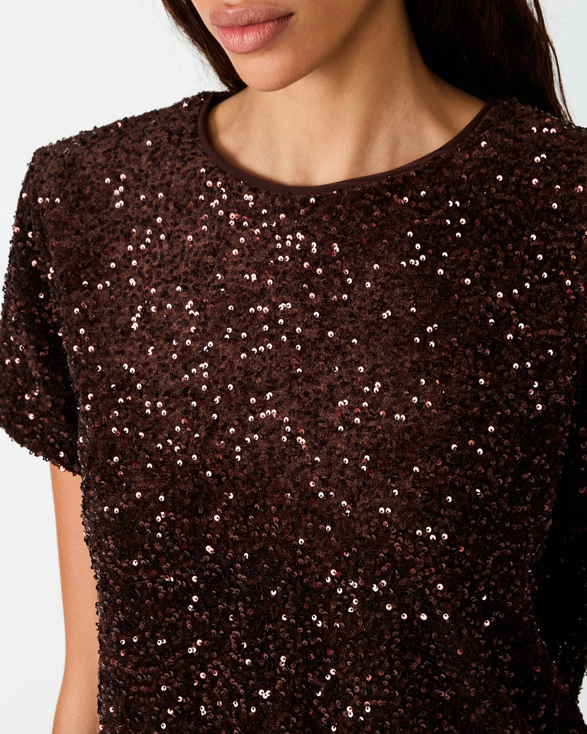 Cressa Top- Dark Toffee