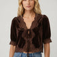 Dorothie Top- Dark Toffee