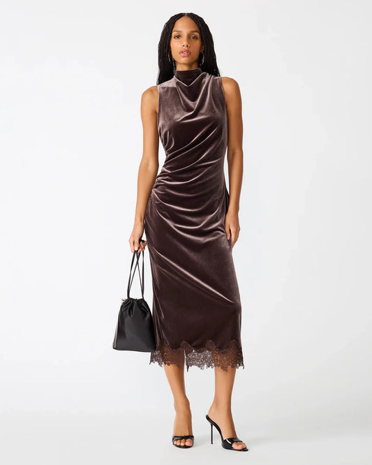 Mo Dress- Dark Toffee