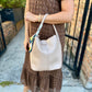 Danny Shoulder Bag- Beige