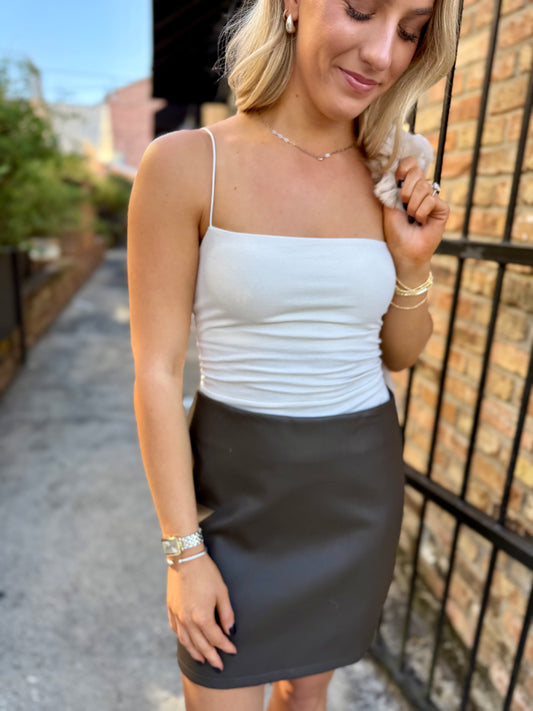 Emmy Tank Top- Ecru