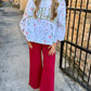 Queen Holly Jolly Mock Sweatshirt