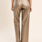 After Hours HR Coated Pants- Gold