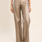 After Hours HR Coated Pants- Gold