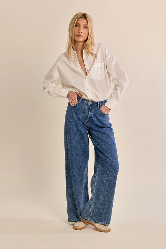 Rhinestone Rodeo Studded Jeans