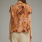 Crawling Tiger Sweater Vest- Brown