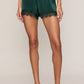 Z Supply Caprice Luxe Lace Short- Velvet Green