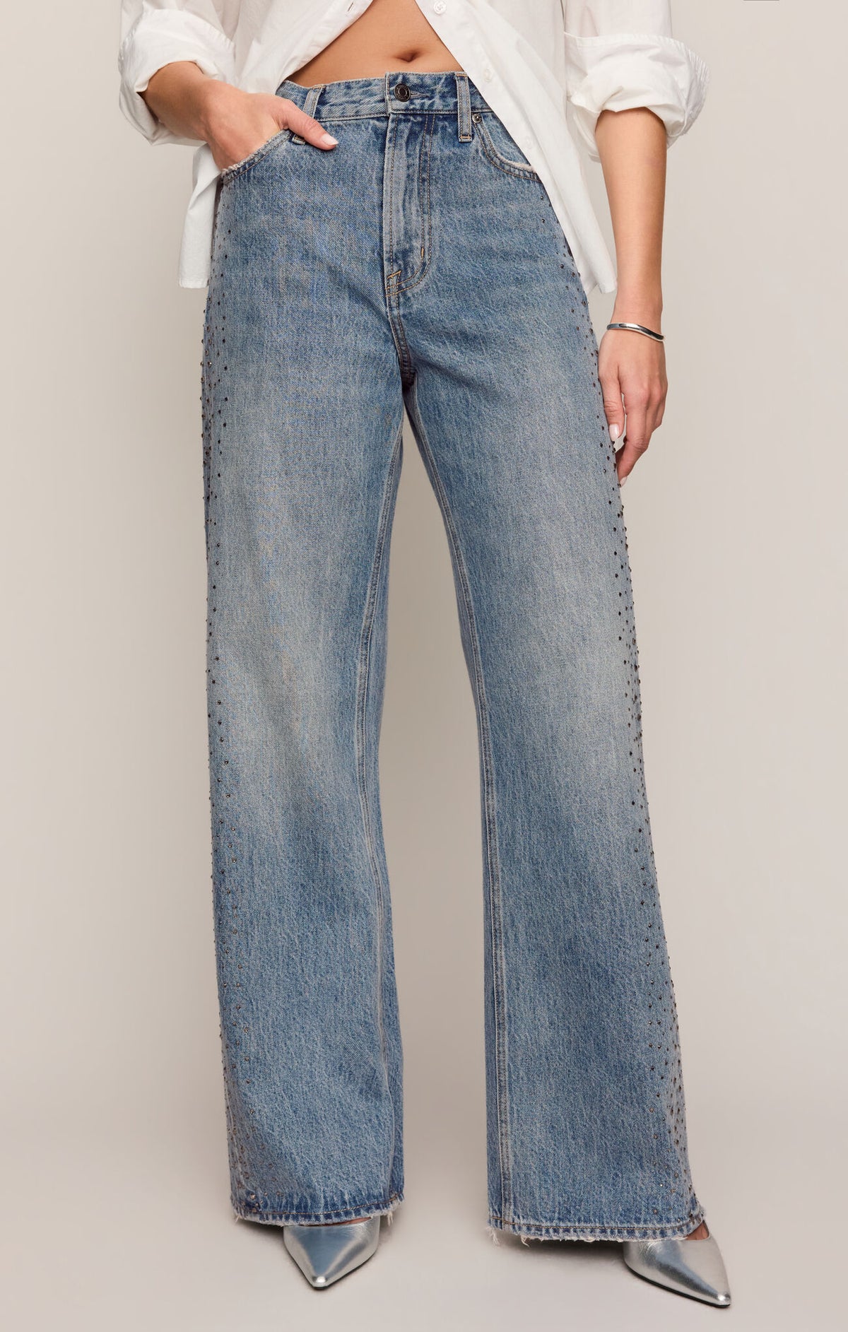 Z Supply Head Turner HR Denim- Glimmer