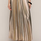 Z Supply Starlit Soiree Skirt- Gold