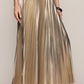 Z Supply Starlit Soiree Skirt- Gold