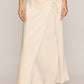 Z Supply City Lights Luxe Skirt- Sandstone