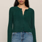 Z Supply Medina Cardigan- Velvet Green