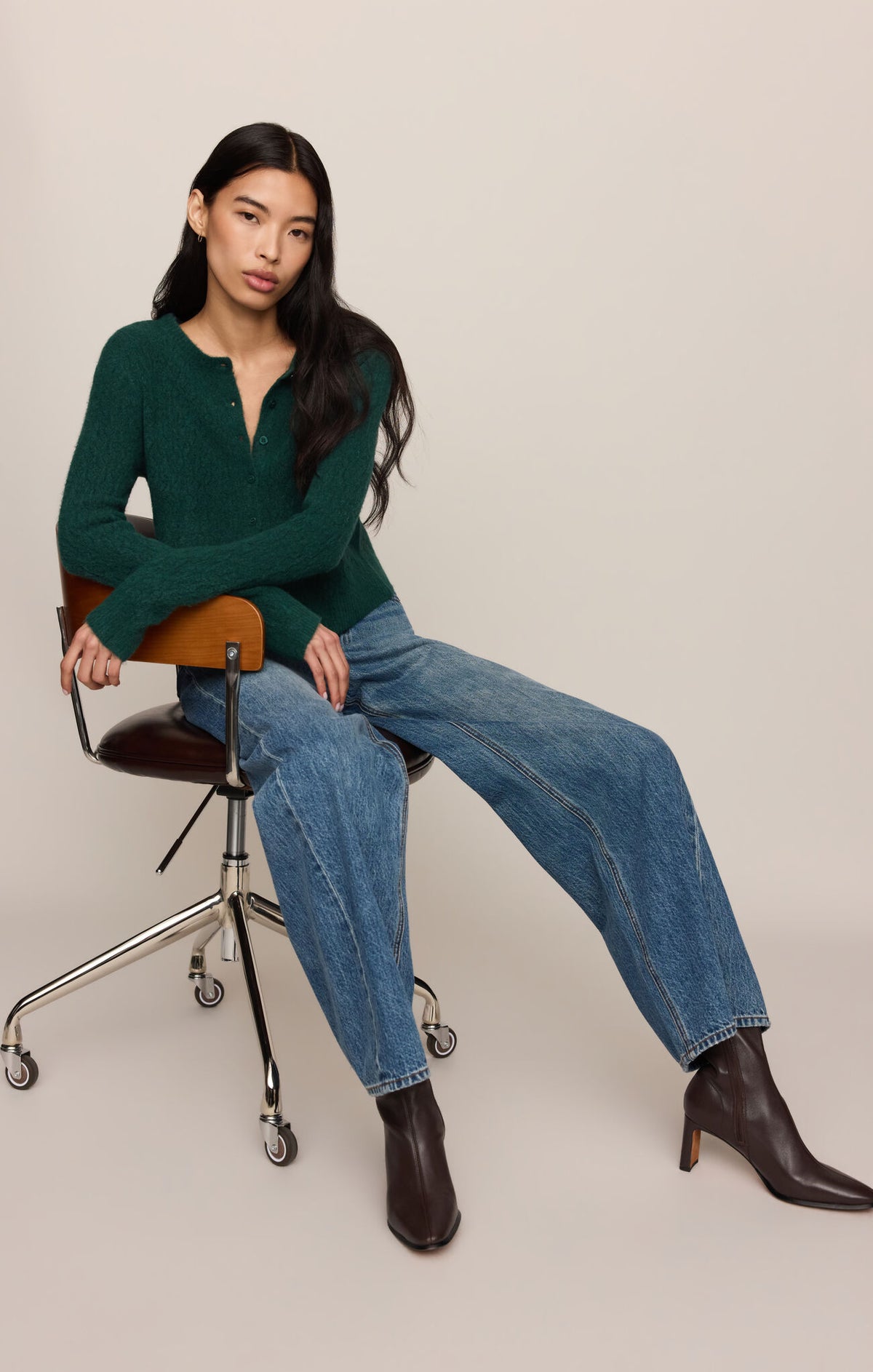 Z Supply Medina Cardigan- Velvet Green