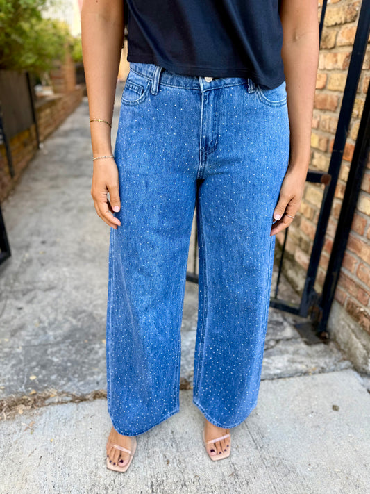 Rhinestone Rodeo Studded Jeans