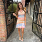 Sunset Promenade Mini Dress