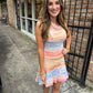Sunset Promenade Mini Dress