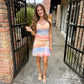 Sunset Promenade Mini Dress
